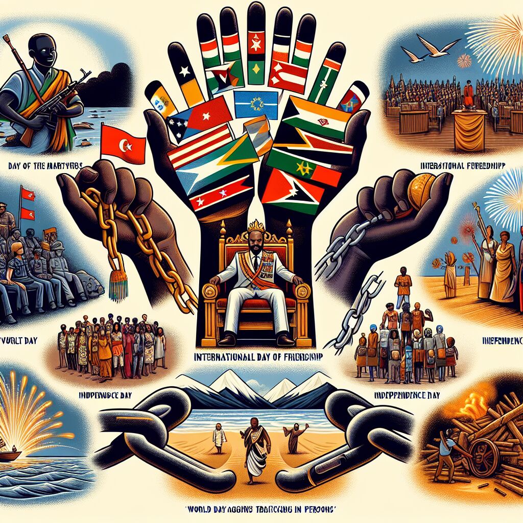 Feestdagen op 30 juli