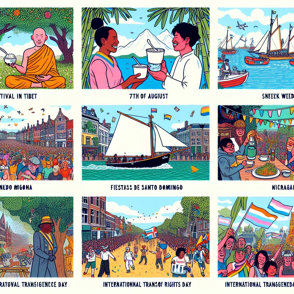 Feestdagen op 7 augustus