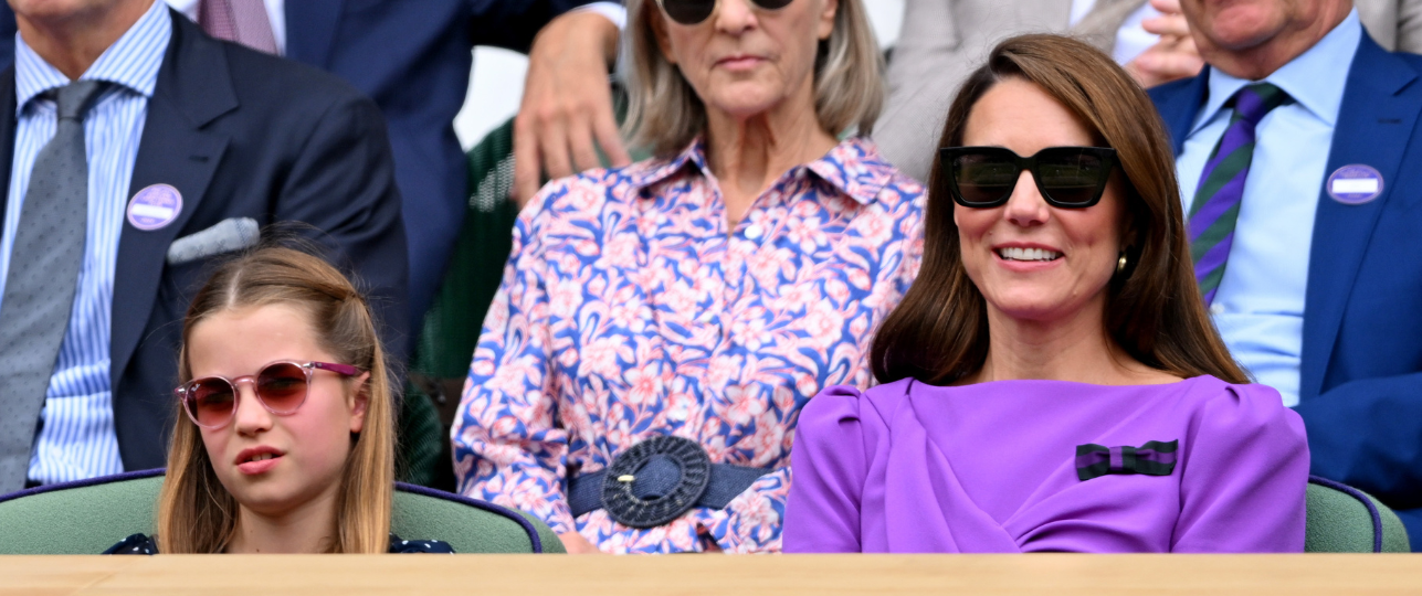 Catherine op Wimbledon