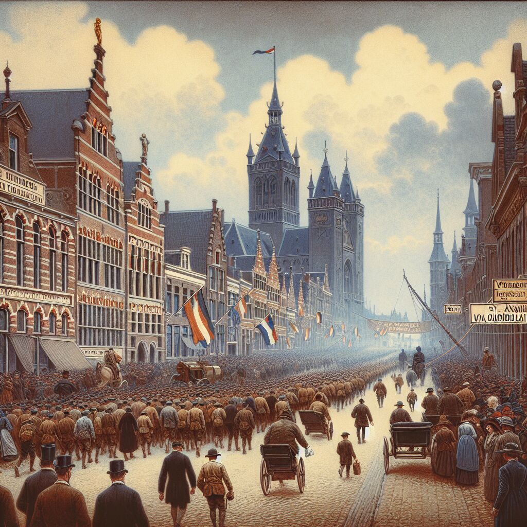 1909 - De eerste Nijmeegse Vierdaagse wordt gehouden