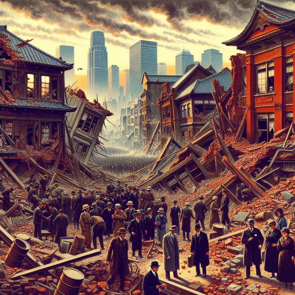 1923 - Aardbeving in Tokio