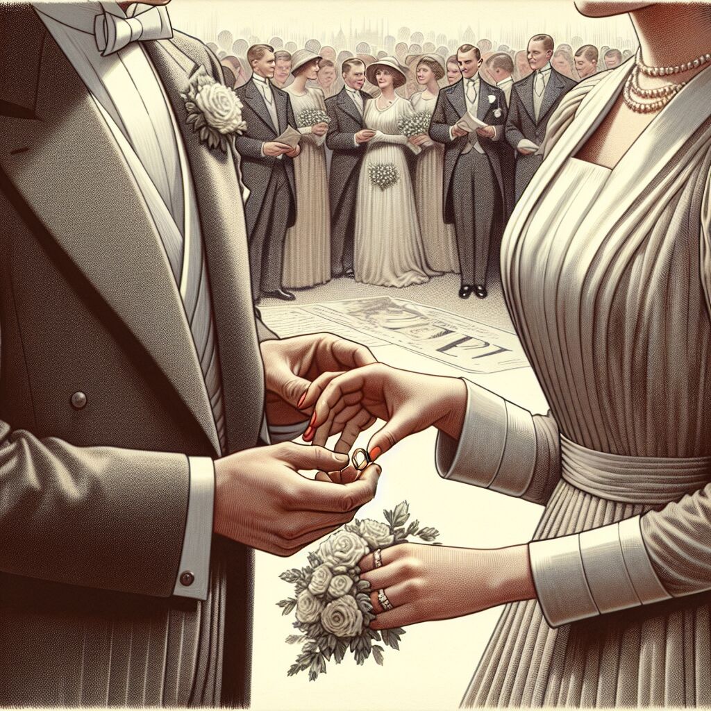 1936 - Verloving van prinses Juliana en Bernhard van Lippe-Biesterfeld