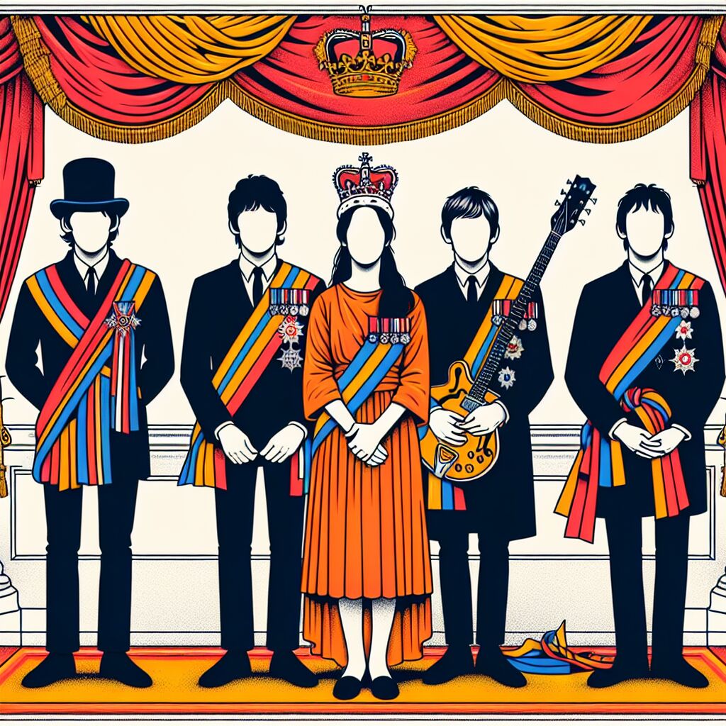 1965 - The Beatles krijgen een lintje