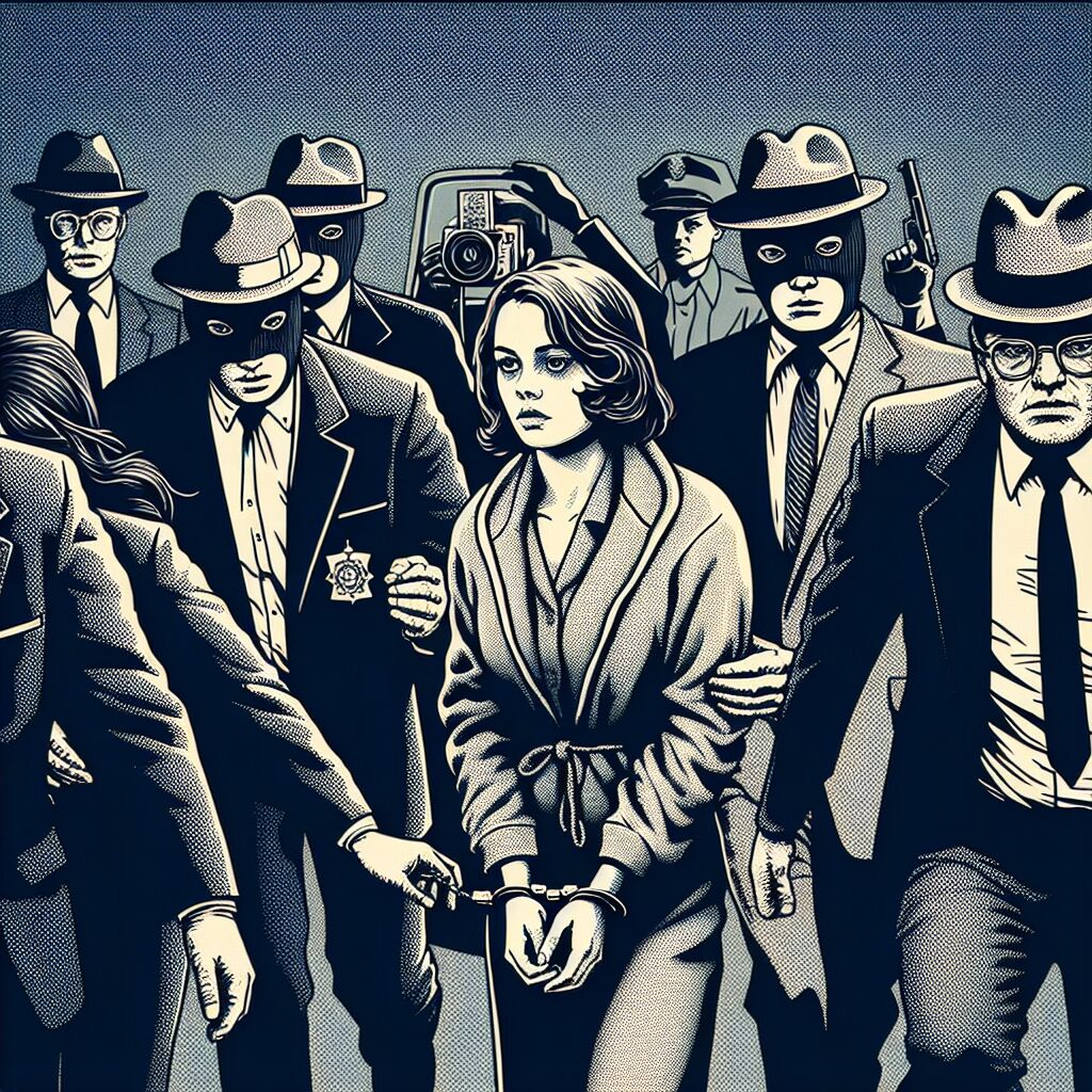 1975 - Arrestatie van Patty Hearst