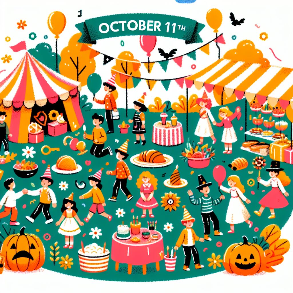 Feestdagen op 11 oktober