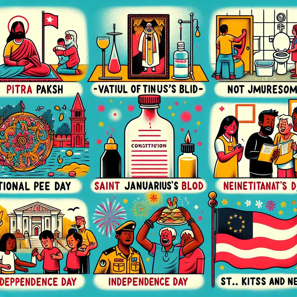 Feestdagen op 19 september