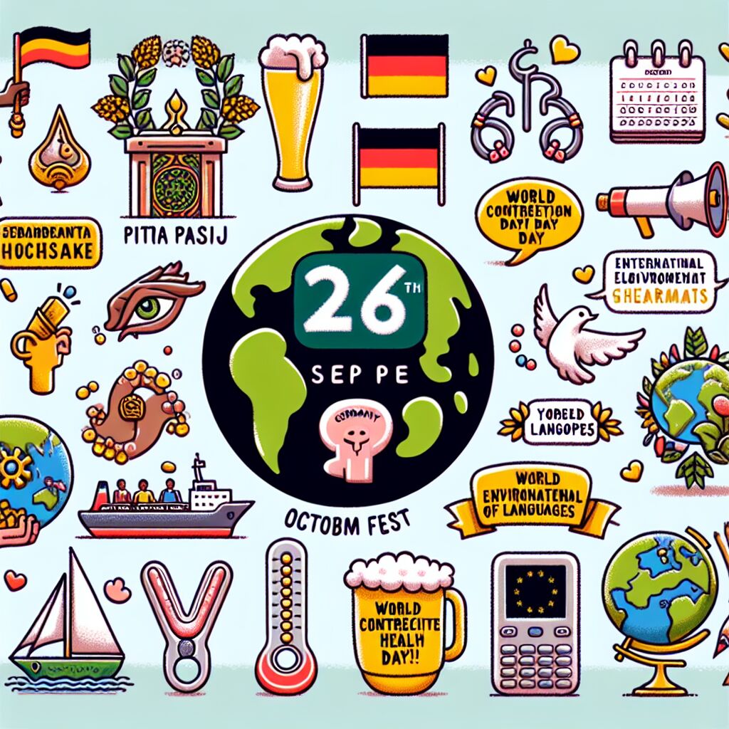 Feestdagen op 26 september
