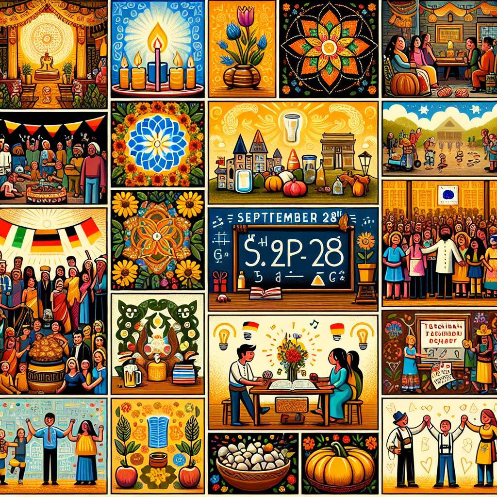 Feestdagen op 28 september