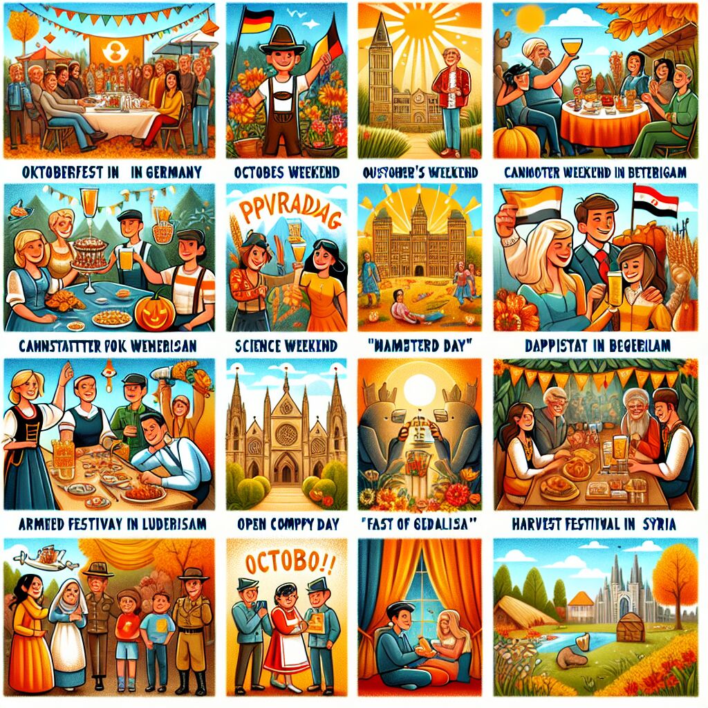 Feestdagen op 6 oktober