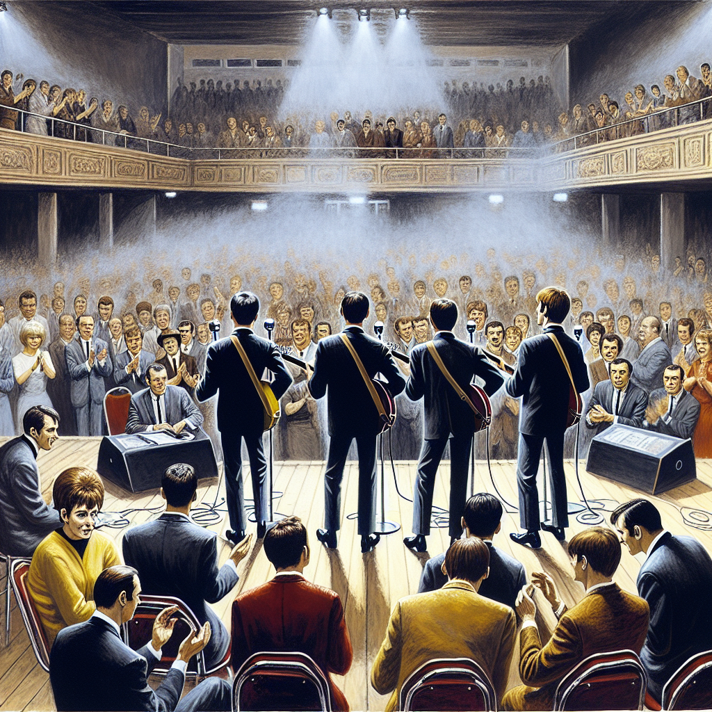 1963 - The Beatles treden op tijdens de Royal Variety Show