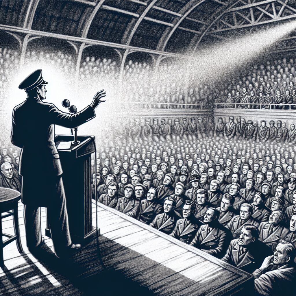 1943 Joseph Goebbels: &ldquo;Willen jullie de totale oorlog?&rdquo;