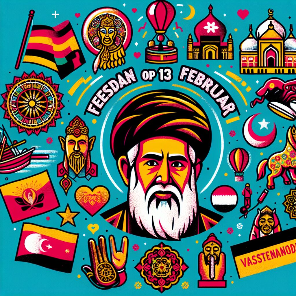 Feestdagen op 13 februari