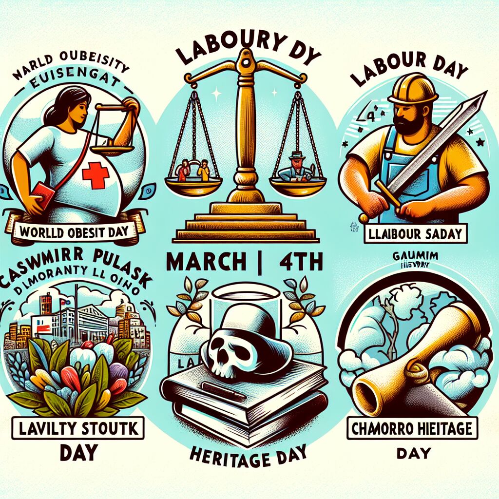 Feestdagen op 4 maart