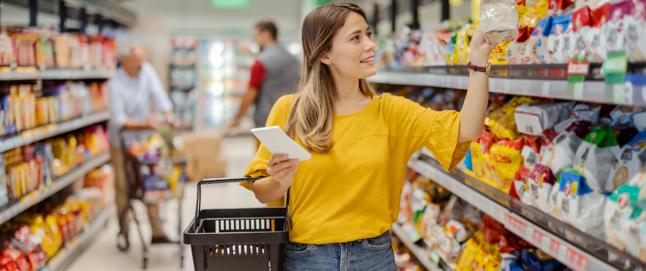 Supermarkt ongezonde voeding