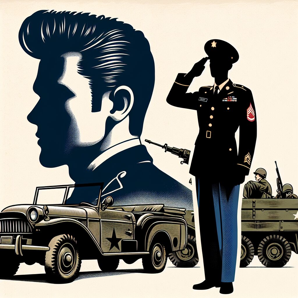 1958 - Elvis Presley gaat het leger in