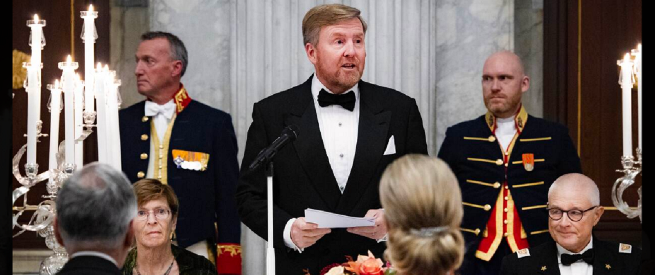 Koning en koningin nieuwjaarsontvangsten 2025 Beeld: © Rotapool