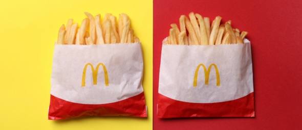 McDonald’s op de vingers getikt om misleidende frietjesreclame