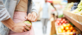 Opgebiecht stelen in de supermarkt