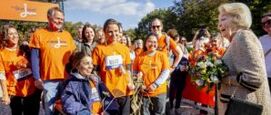 Prinses Beatrix bij Oranjepad, strijd tegen spierziekten