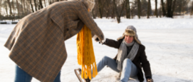 Gewonde schaatsers vorstperiode