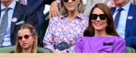 Catherine op Wimbledon