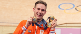 Medaillewinnaar Harrie Lavreysen