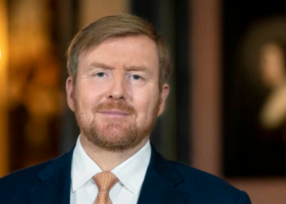 Koning bij douane Vlissingen