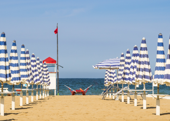 Strand in Italië